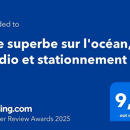 Vue Superbe Sur L'ocean, Et Stationnement * Сен-Жан-де-Мон